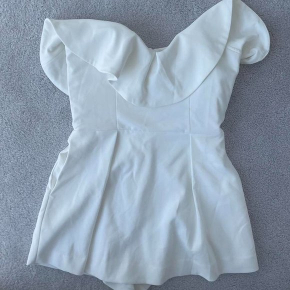 NBD Sheela Romper White Size L - Picture 3 of 4